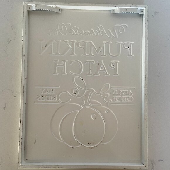 Welcome to Our Pumpkin‎ Patch Metal Sign Fall Home Decor, Halloween Decoration - Picture 2 of 5